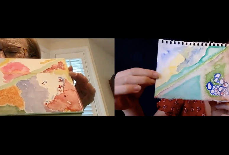 Creativity Lab at Home video still by Hannah Fagin