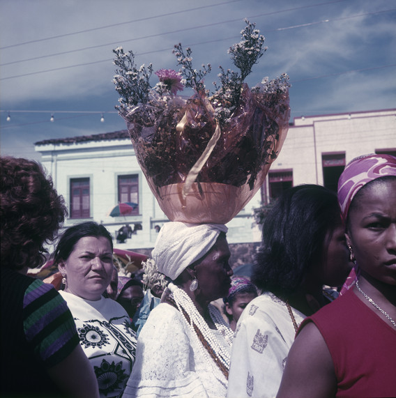 Pierre Verger’s photograph of the Iemanjá festival in Brazil’s Salvador. Courtesy the Fundação Pierre Verger