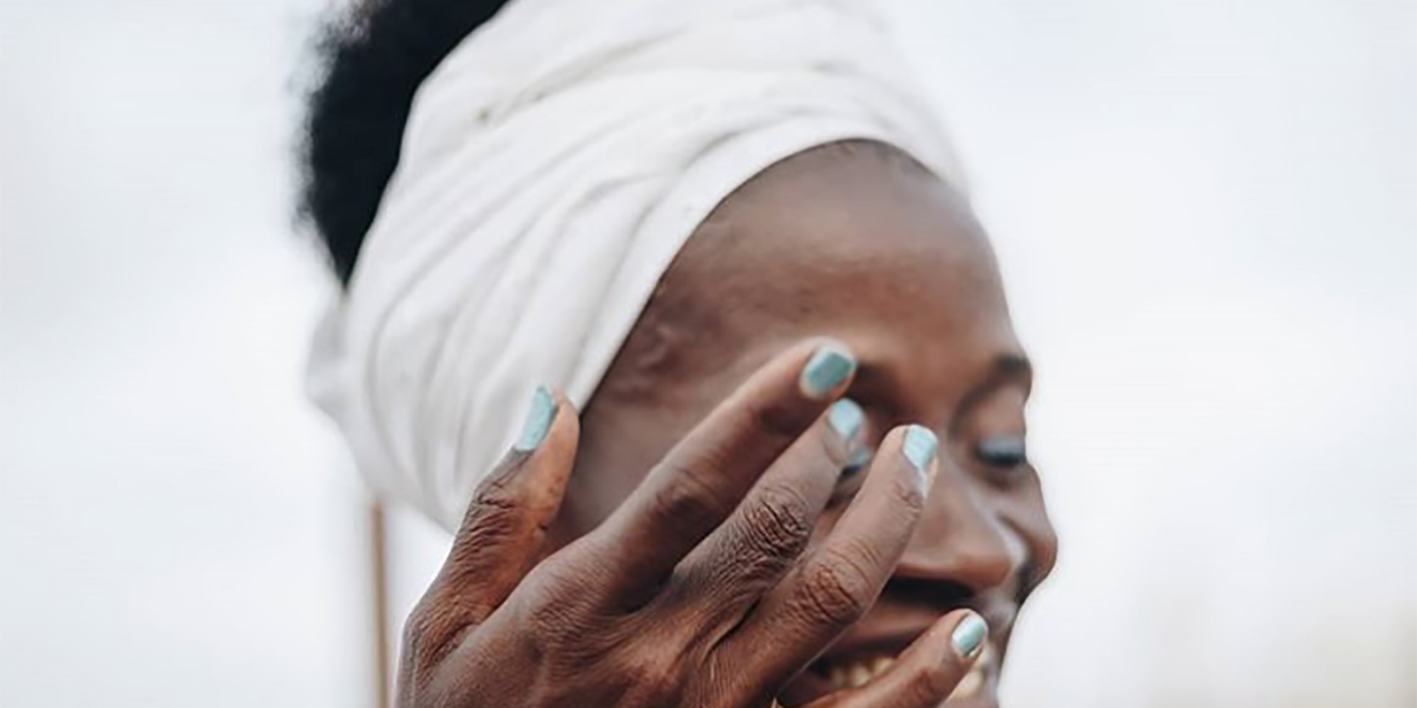 Ye Ye Omo Ejá! Helen Salomao’s photograph of Dona Eliete at the Iemanjá Festival in Salvador, Bahia on February 2, 2019.