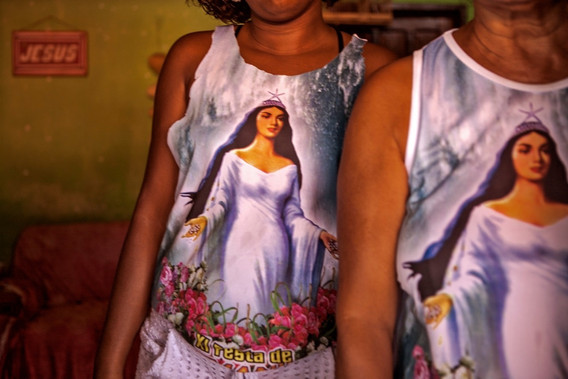 Alvaro Villela, Tribute to Iemanjá in Maragogipe, Bahia, 2014.