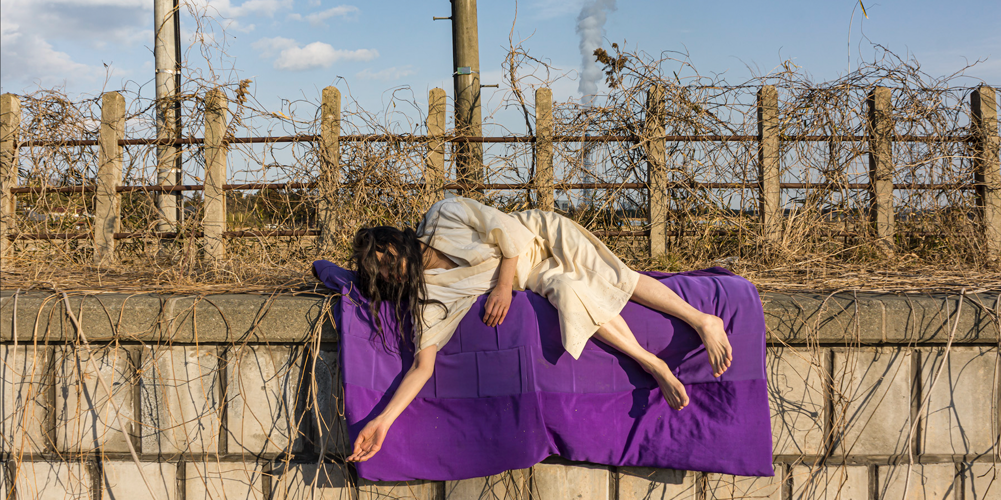 Eiko. A Body in Fukushima, Komagamine, January 17, 2017, No. 146. Photo: William Johnston. Courtesy the artist