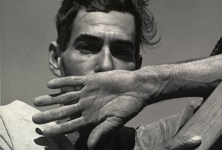 Dorothea Lange. Migratory Cotton Picker, Eloy, Arizona. gelatin silver print, printed 1965, 19 15/16 × 23 13/16" (50.7 × 60.5 cm). Purchase.