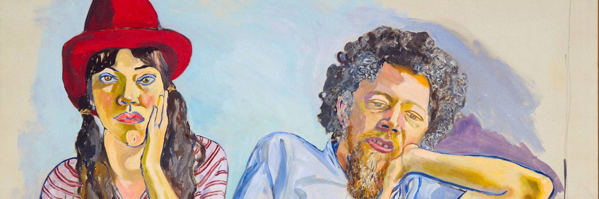Alice Neel. Benny and Mary Ellen Andrews. 1972. Oil on canvas, 60 x 50&#34; (152.2 x 127 cm). Gift of Agnes Gund, Blanchette Hooker Rockefeller Fund, Arnold A. Saltzman Fund, and Larry Aldrich Foundation Fund (by exchange)