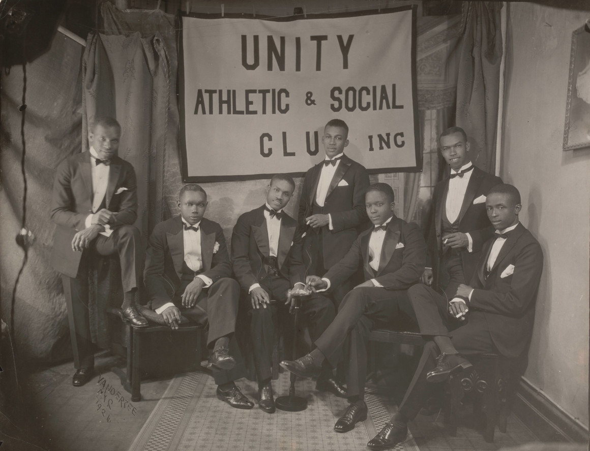 James Van Der Zee. Unity Athletic and Social Club, Inc. 1926