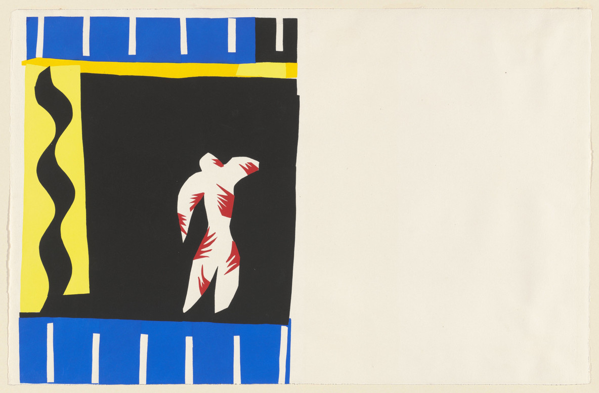 Henri Matisse. The Clown (Le Clown) from Jazz. 1947