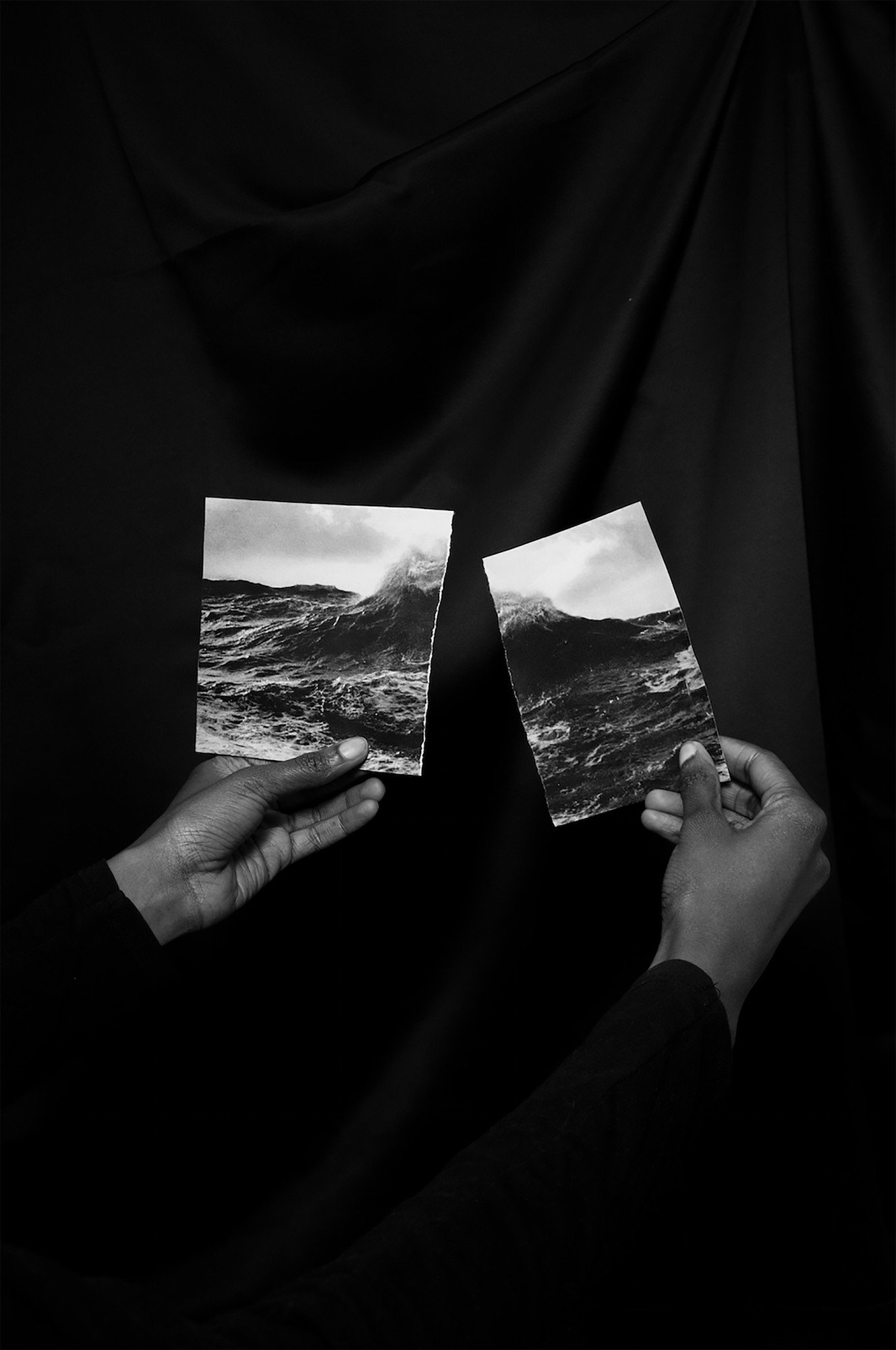 Photograph of artwork titled Breaking Wave
