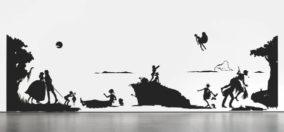 Kara Walker. Gone: An Historical Romance of a Civil War as It Occurred b'tween the Dusky Thighs of One Young Negress and Her Heart. 1994
