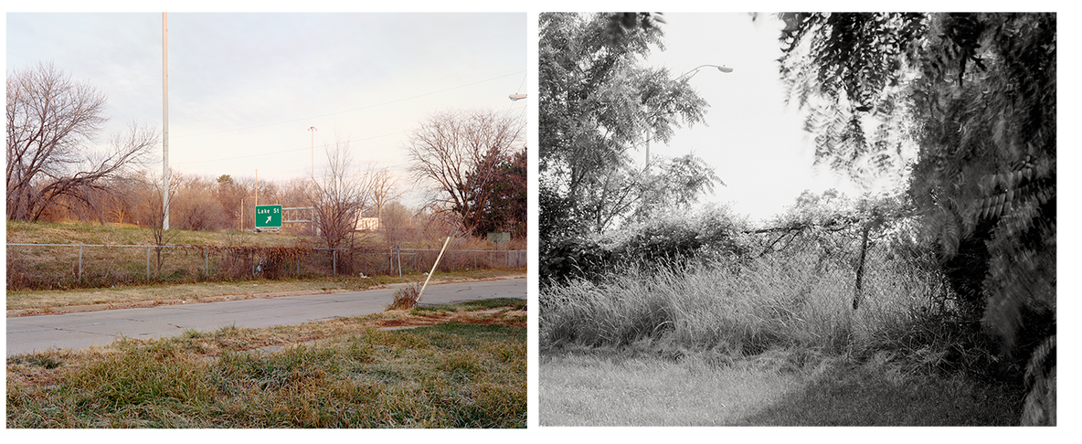 From left: Zora J Murff. A Point (1) from At No Point in Between. 2018; A Point (2) from At No Point in Between. 2018