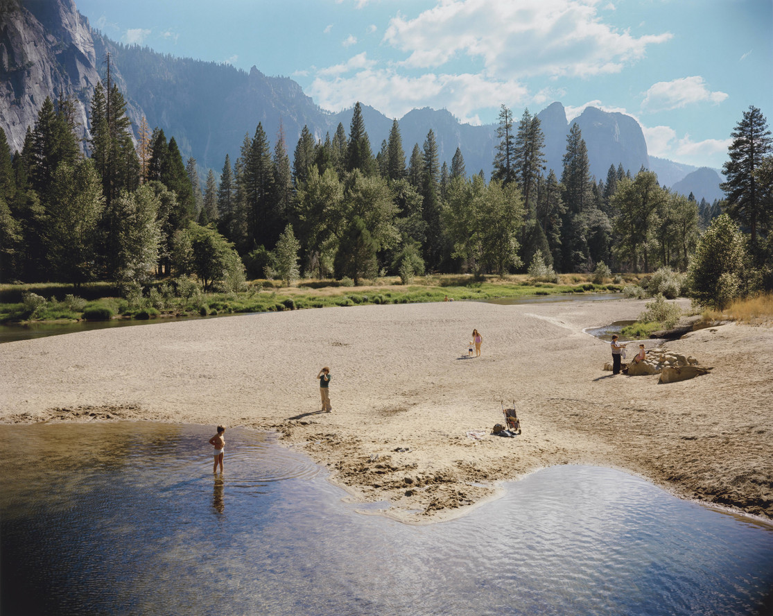 Stephen Shore. Merced River, Yosemite National Park, California, August 13, 1979. 1979