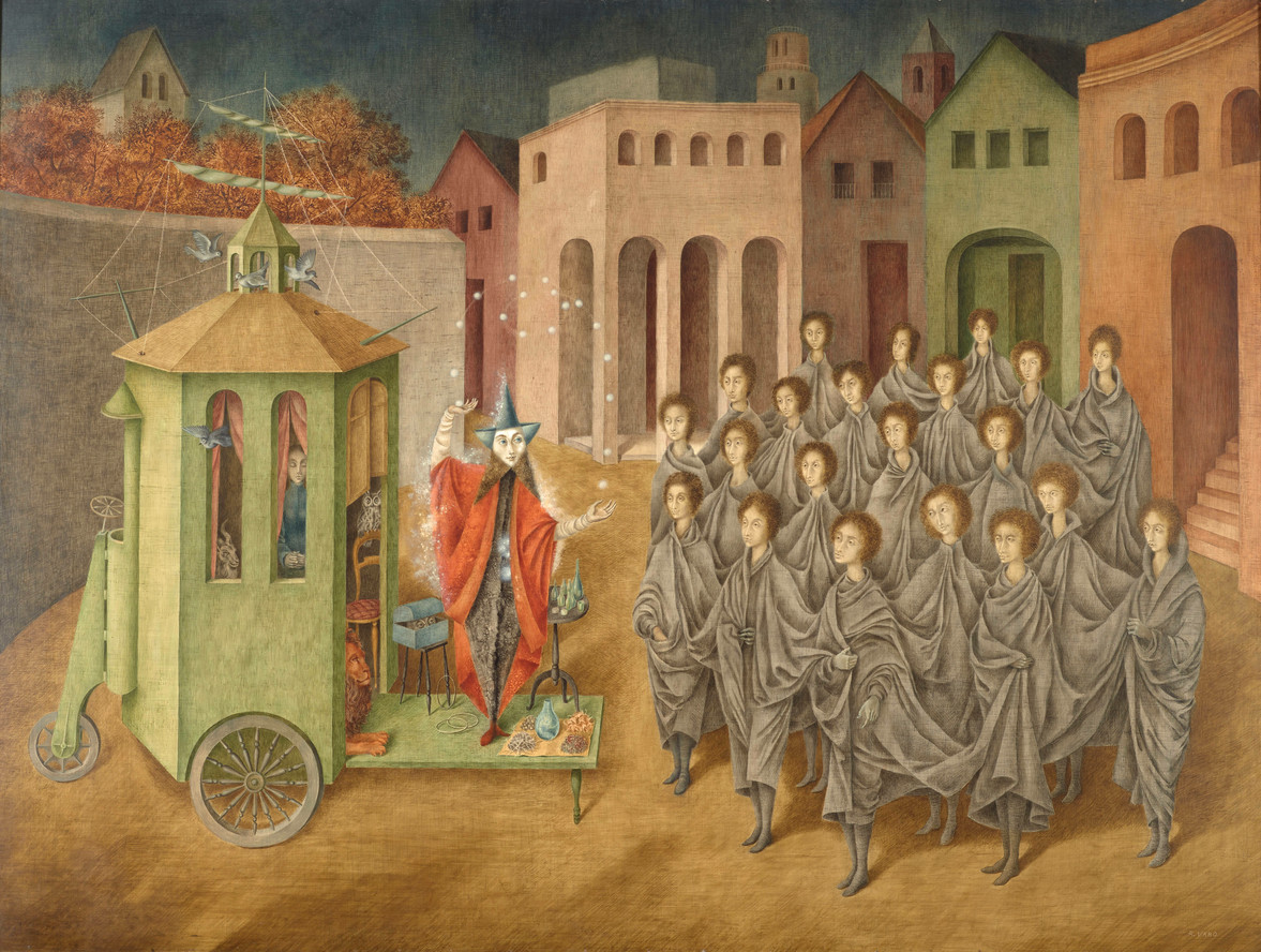 Remedios Varo. The Juggler (The Magician). 1956