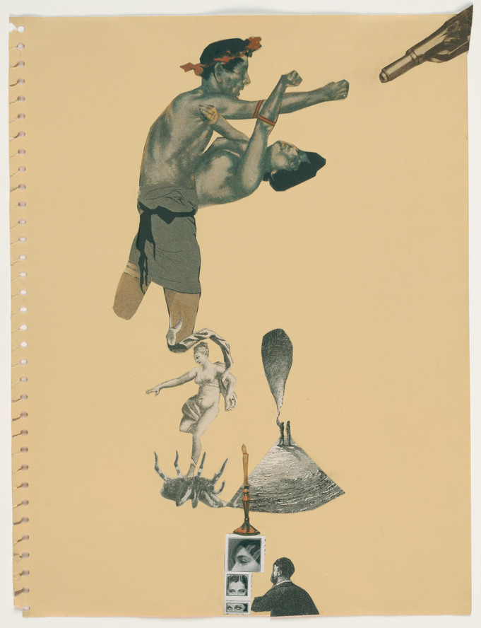 Cadavre Exquis with Esteban Francés, Remedios Varo, Oscar Domínguez, Marcel Jean. Untitled. 1935