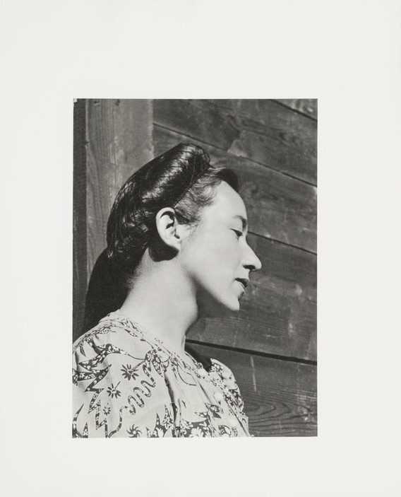 Photograph of Margaret Scolari Barr in Entrèves, Italy, 1938.