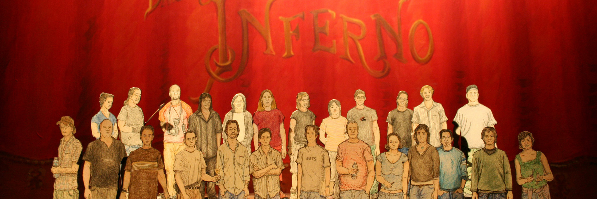 “Cast photo” from Dante’s Inferno. USA. 2007. Directed by Sean Meredith. Courtesy the filmmaker