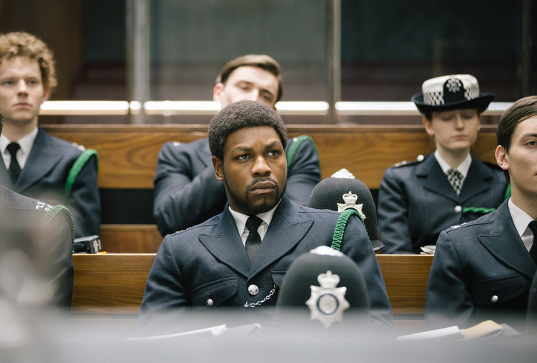 Red, White and Blue, from Small Axe. 2020. USA/Great Britain. Directed by Steve McQueen. Courtesy of Amazon Studios