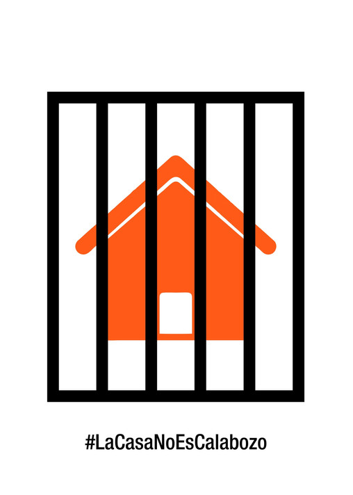 A 27N poster that reads, “The House Is Not a Dungeon”