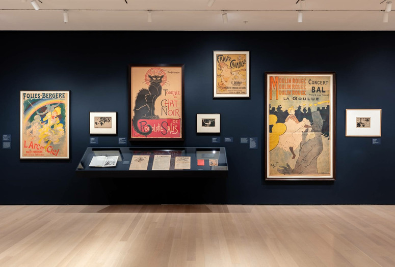Installation view of Félix Fénéon: The Anarchist and the Avant-Garde—From Signac to Matisse and Beyond, The Museum of Modern Art, New York, August 27, 2020–January 2, 2021. Digital Image © 2020 The Museum of Modern Art, New York. Photo by Robert Gerhardt.