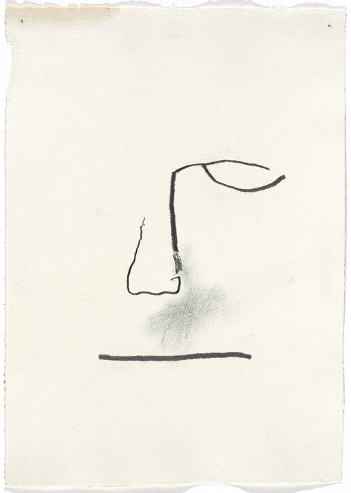 Jimmie Durham. A sheet from Caliban Codex. 1992