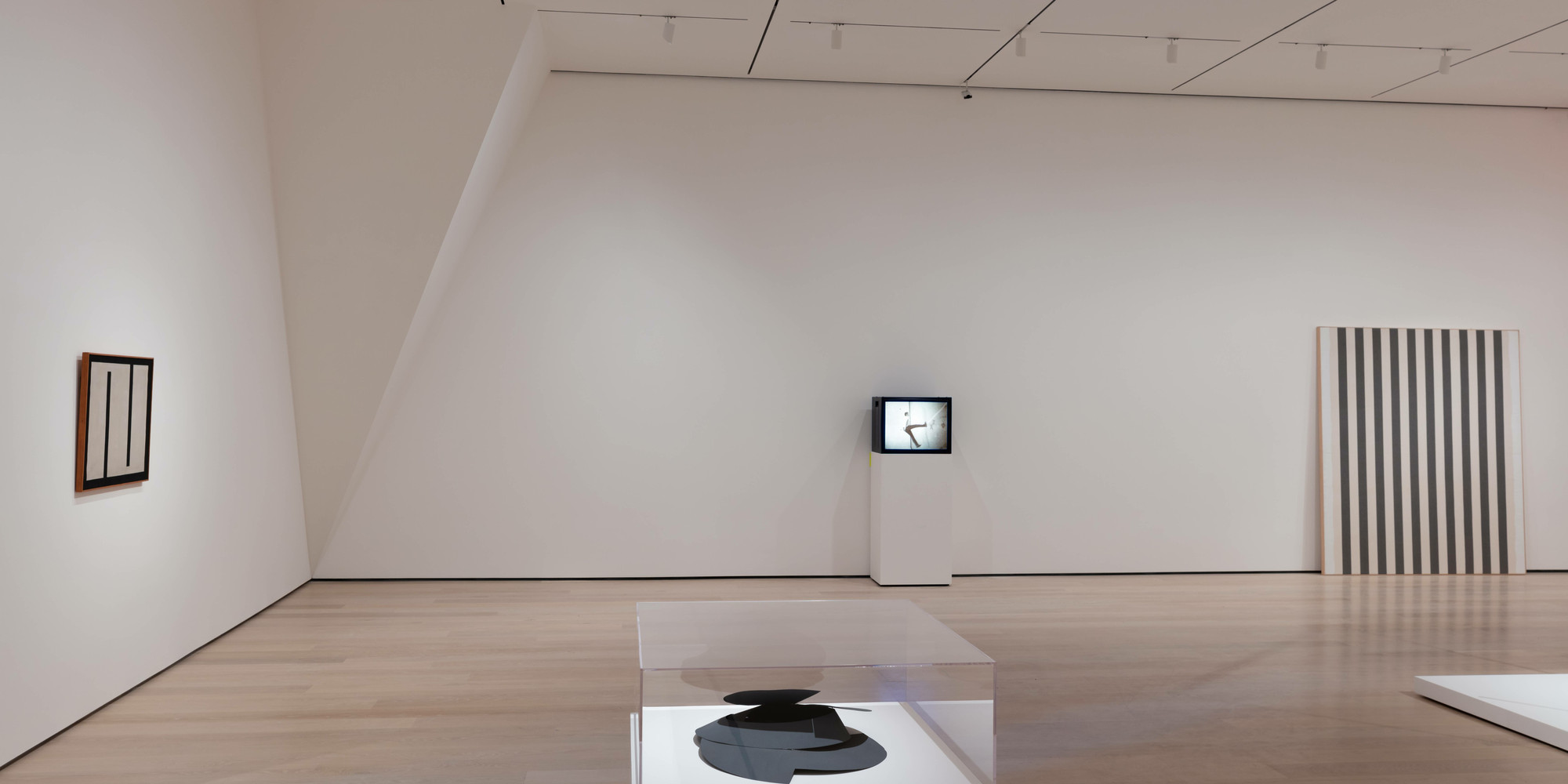 Installation view of the Touching the Void gallery in the fourth-floor collection galleries. Photo: Jonathan Muzikar