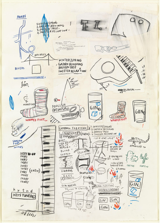 Jean Michel Basquiat. Untitled. 1985