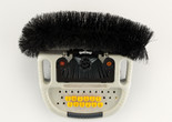 Romuald Hazoumè. Petite. 1999. Typewriter, metal and brush, 14 3/16 × 15 3/4 × 6 5/16" (36 × 40 × 16 cm). CAAC-The Pigozzi Collection. Gift of Jean Pigozzi. Photo: Robert Gerhardt