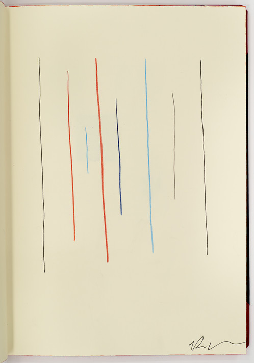 Rashid Johnson. Page from Untitled Sketchbook. 2020
