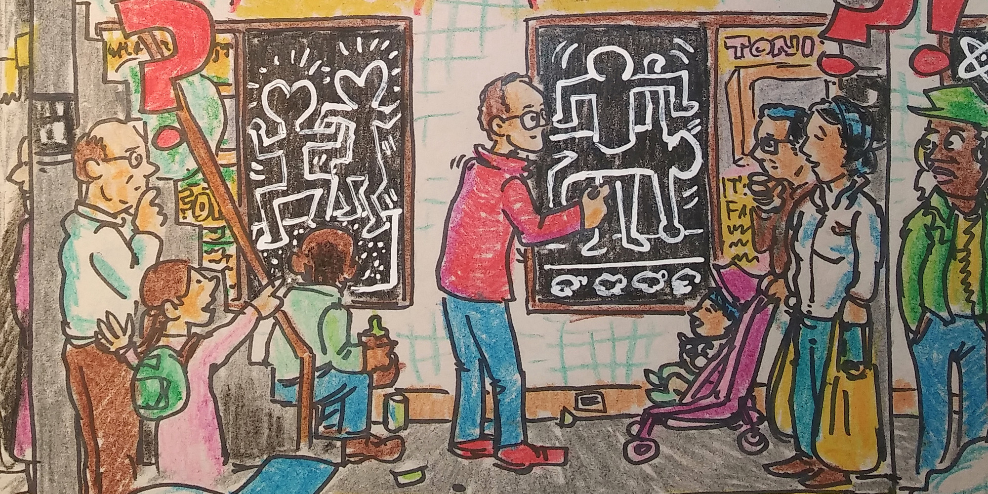 Drawing by Jeffrey Lewis, 2021. Courtesy the artist