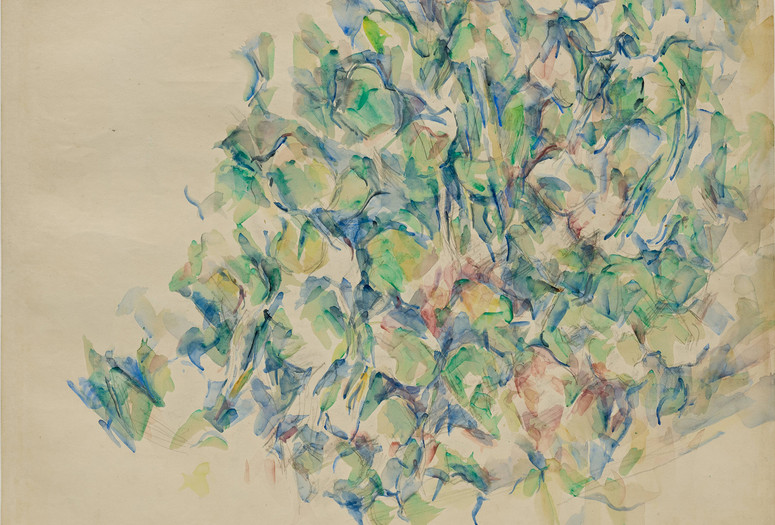 Paul Cézanne. Foliage. 1900-04. Watercolor and pencil on paper. Lillie P. Bliss Collection. © 2021 The Museum of Modern Art, New York