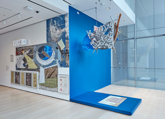 Installation view of Reconstructions: Architecture and Blackness in America, February 27–May 31, 2021