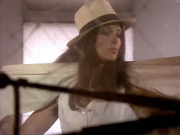 Hannah Wilke. Hannah Wilke Through the Large Glass. 1976. 16mm film transferred to video (color, silent), 10 min. Acquired through the generosity of Courtney Plummer. © 2020 Marsie, Emanuelle, Damon and Andrew Scharlatt - Hannah Wilke Collection and Archive, Los Angeles. Courtesy Electronic Arts Intermix (EAI), New York