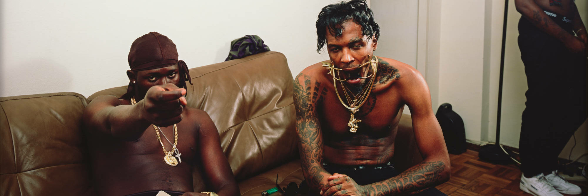Deana Lawson. Nation. 2017. Pigmented inkjet prints, 55 1/2 × 67 1/4&#34; (141 × 170.8 cm). Committee on Photography Fund. © 2019 Deana Lawson