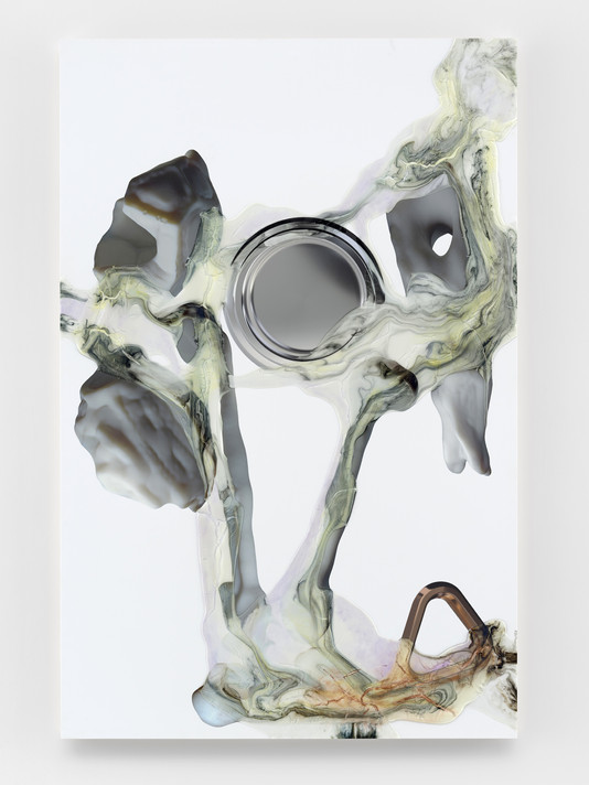 Seth Price. UnQuantifyWorld. 2018. Mixed media