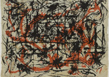 Jackson Pollock. Untitled. 1953-54. Ink and colored ink on paper. Gift of Mr. and Mrs. Ira Haupt. © 2021 Pollock-Krasner Foundation/Artists Rights Society (ARS), New York