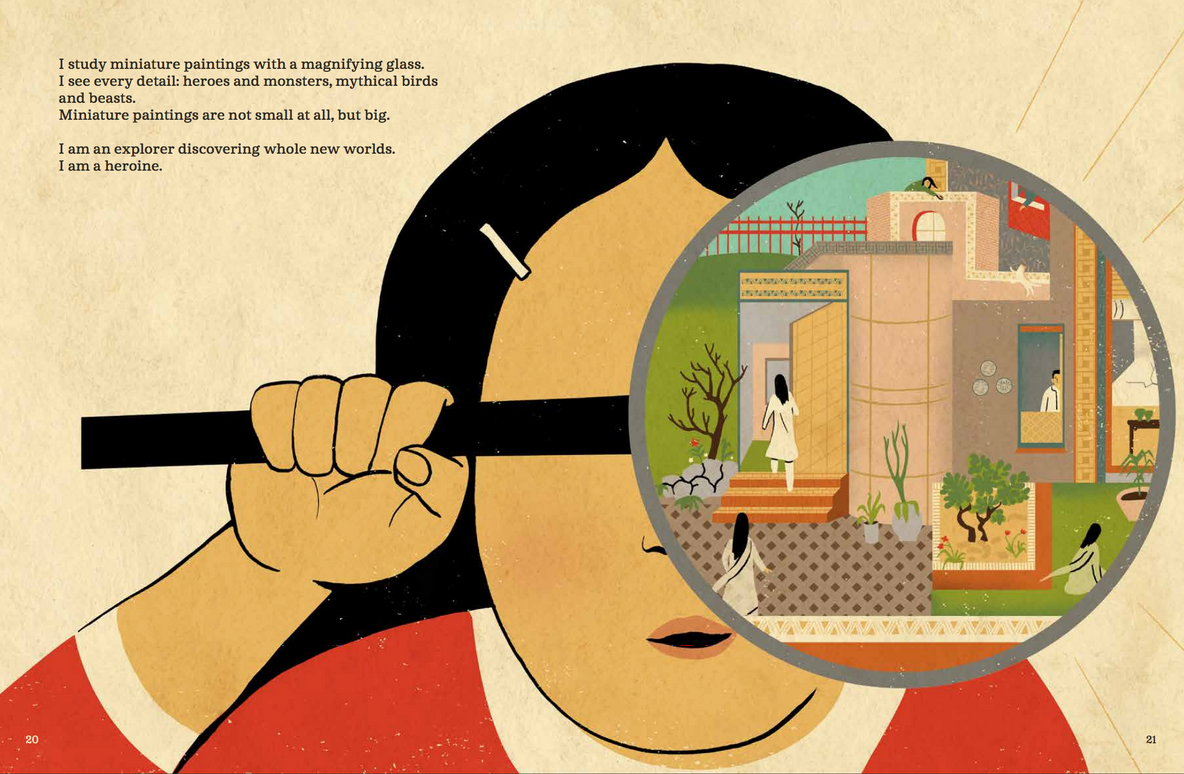Spread from Roots and Wings