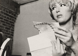 Cindy Sherman. Untitled Film Still #5. 1977. Gelatin silver print, 6 3/4 × 9 7/16&#34; (17.2 × 24 cm). Horace W. Goldsmith Fund through Robert B. Menschel. © 2021 Cindy Sherman. Photo: John Wronn