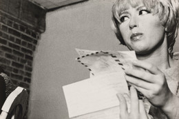 Cindy Sherman. Untitled Film Still #5. 1977. Gelatin silver print, 6 3/4 × 9 7/16&#34; (17.2 × 24 cm). Horace W. Goldsmith Fund through Robert B. Menschel. © 2021 Cindy Sherman. Photo: John Wronn