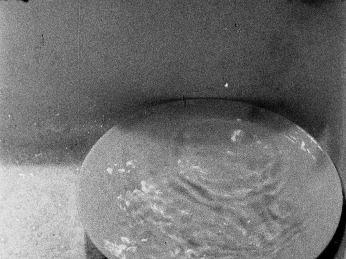Michael Snow and Joyce Wieland. Still from Dripping Water. 1969