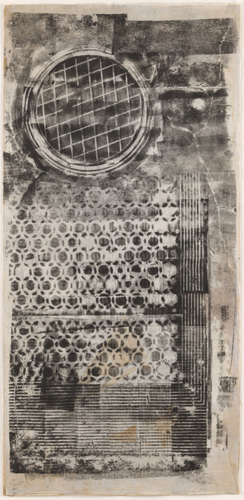 Sari Dienes. Soho Sidewalk. c. 1953–55