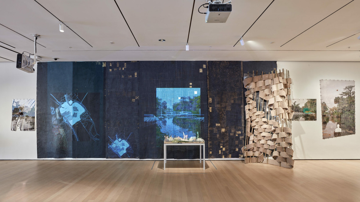 Installation view of Reconstructions: Architecture and Blackness in America, The Museum of Modern Art, New York, February 27–May 31, 2021