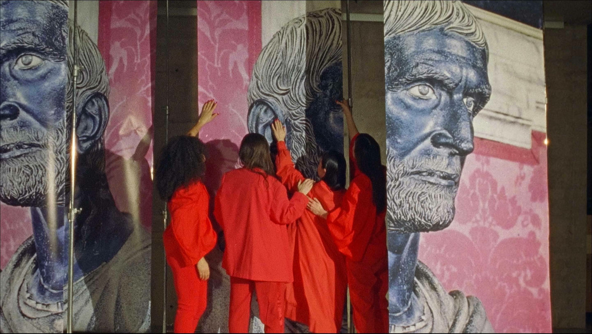 Sara Cwynar. Still from Red Film. 2018
