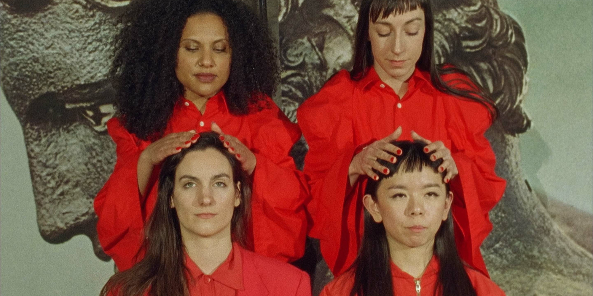 Sara Cwynar. Still from Red Film. 2018. 16mm film transferred to video (color, sound), 13:01 min. Fund for the Twenty-First Century. © 2021 Sara Cwynar