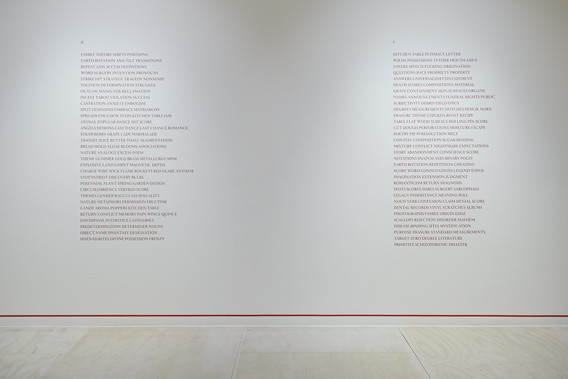 Gregg Bordowitz’s Debris Fields (2014), in the exhibition Gregg Bordowitz: I Wanna Be Well