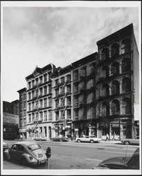 Edmund V. Gillon. Church Street between Lispenard and Walker Streets. c. 1975. Museum of the City of New York