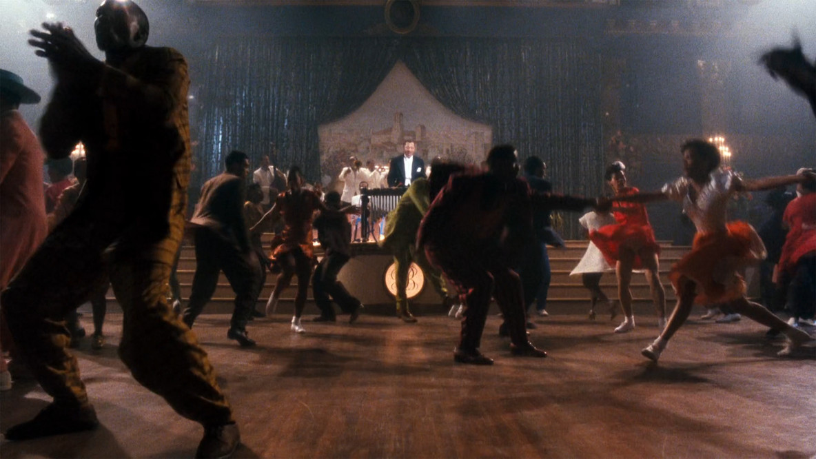 A still from Malcolm X