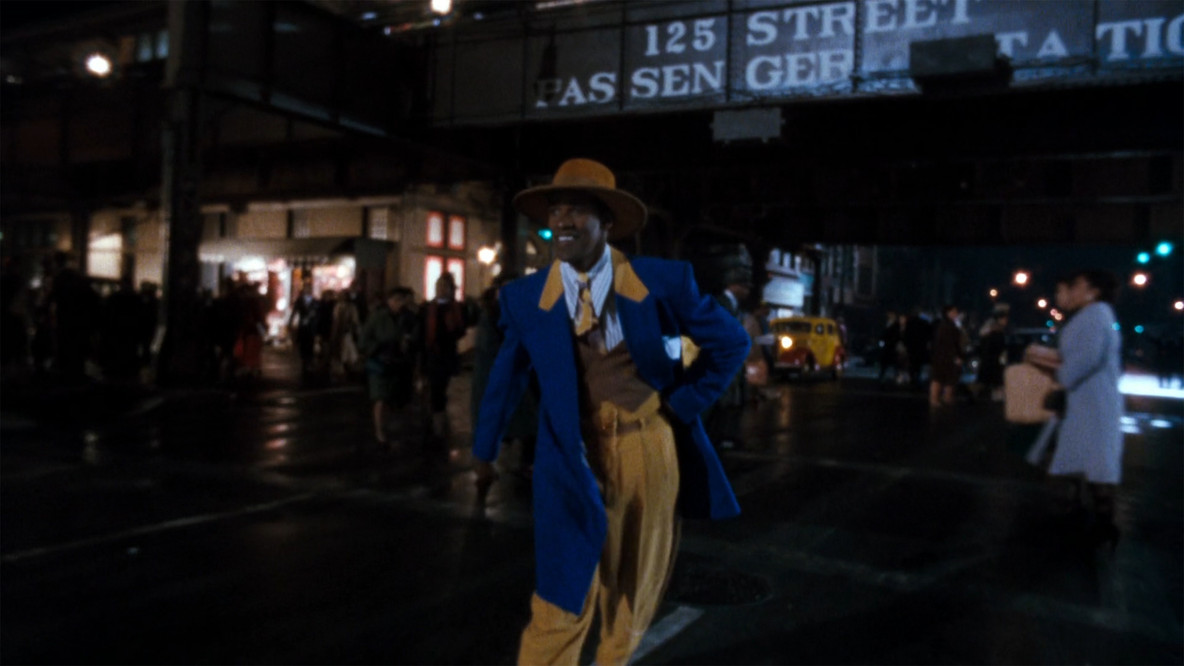 A still from Malcolm X