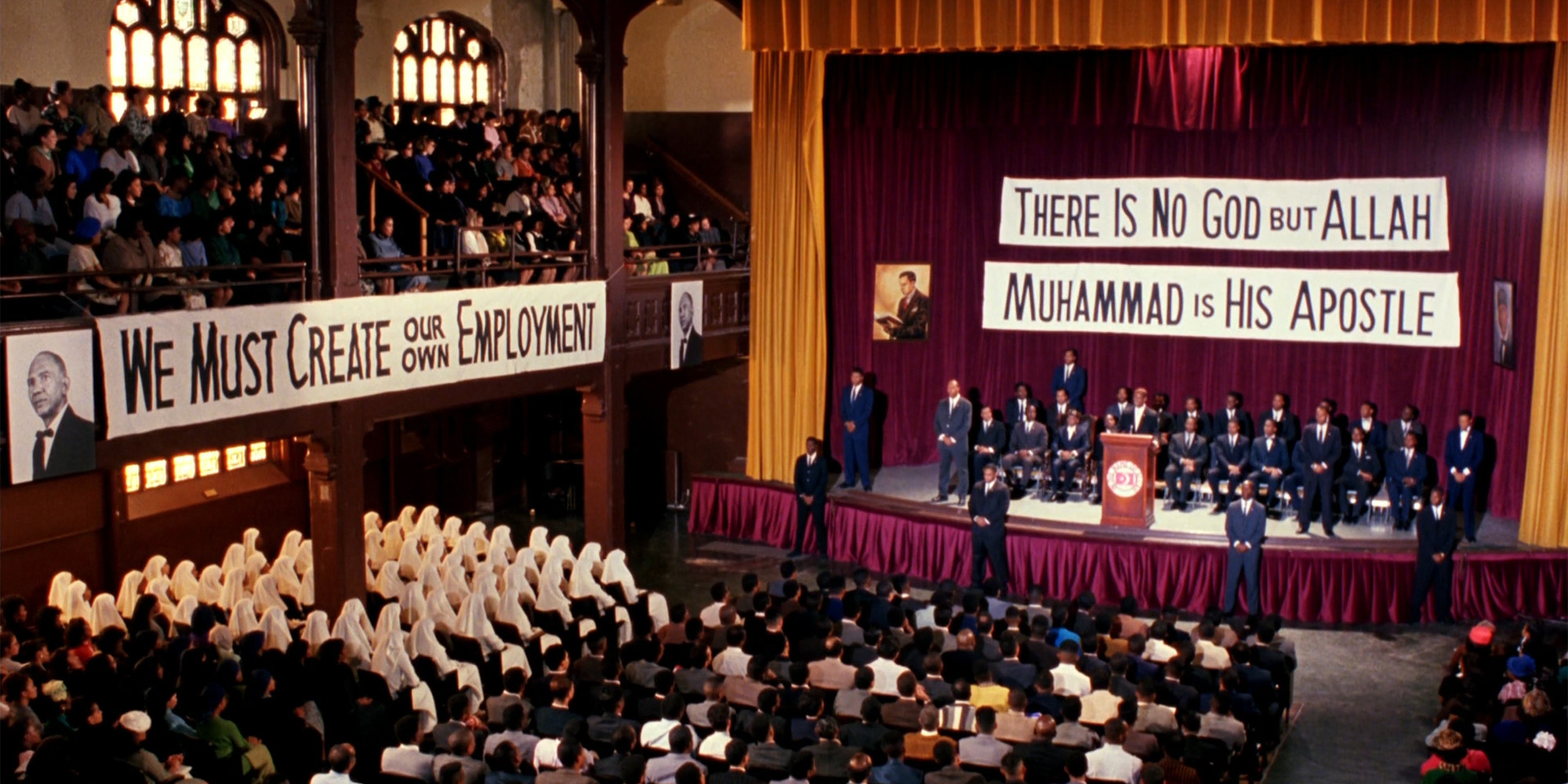 Malcolm X. 1992. USA. Directed by Spike Lee. Courtesy Warner Bros.