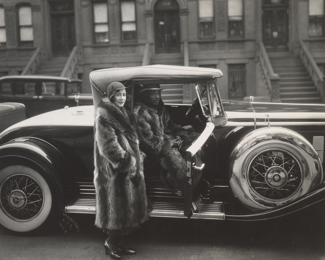 James Van Der Zee. Couple, Harlem. 1932