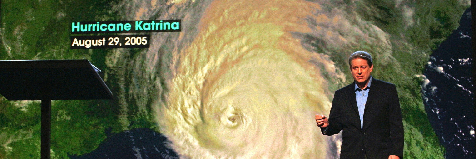 An Inconvenient Truth. 2006. USA. Directed by Davis Guggenheim. Image courtesy Paramount Clasics/Photofest