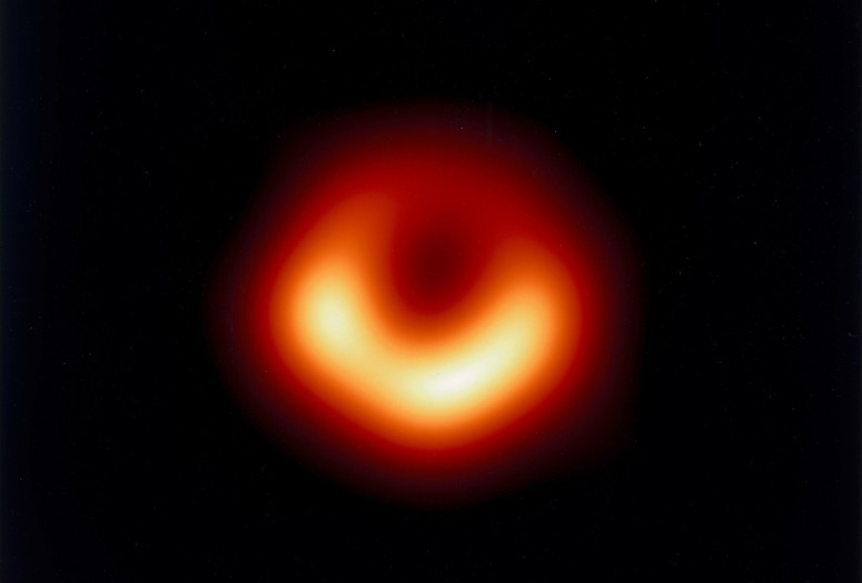 The Event Horizon Telescope Collaboration. Galaxy M87. April 10, 2019. Inkjet print. The Museum of Modern Art, New York. Gift of Peter Galison on behalf of the Event Horizon Telescope Collaboration. © 2021 Event Horizon Telescope Collaboration