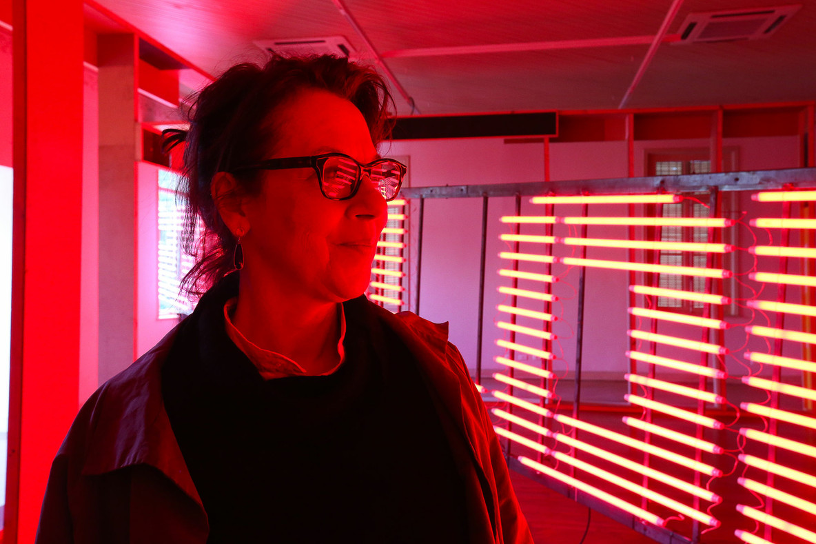 Carmela Gross at Museu da Cidade – Chácara Lane, São Paulo, 2016. Photo: Marcos Santos