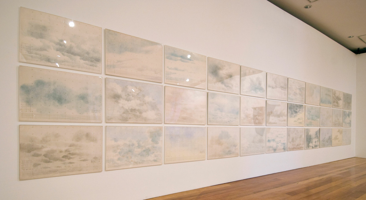 Carmela Gross. Project for the Building of the Sky (Projeto para a construção de um céu). 1980–81